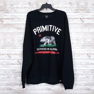 Primitive Apparel Mens Sweatshirt XL Cultivated In California Bear 714A